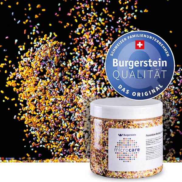 Burgerstein Qualitätssignal für microcare®