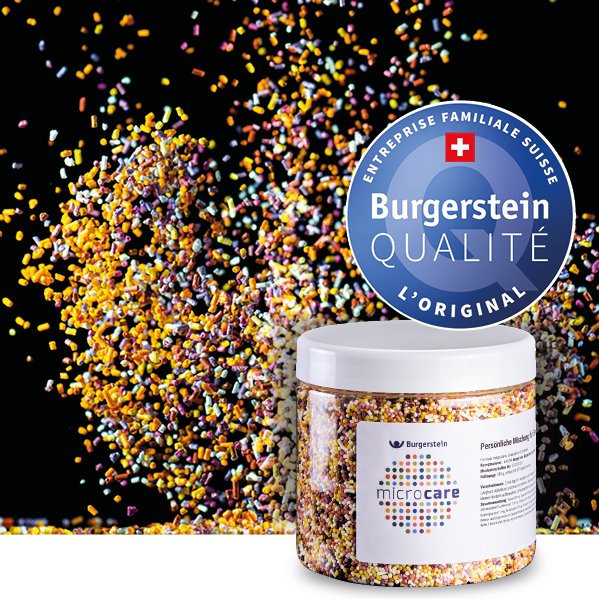 Burgerstein Qualitätssignal für microcare®
